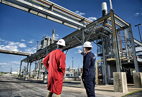 Gas forbrændingsenhed